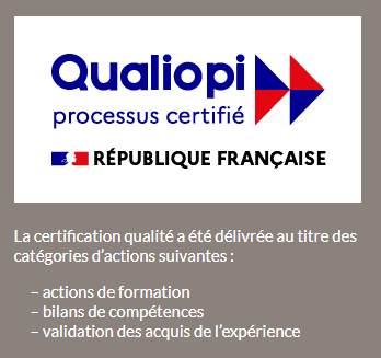 Qualiopi certifié Qualiopi